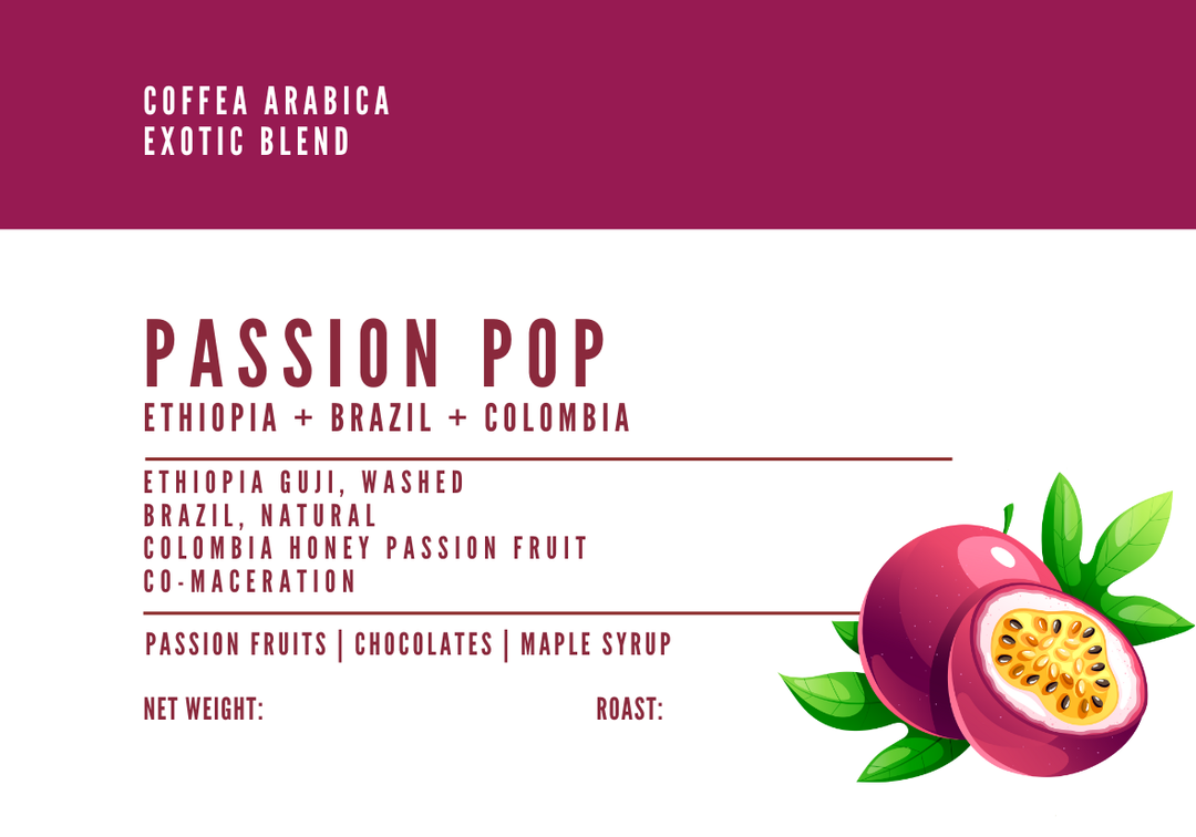 Coffee Blend - Passion Pop