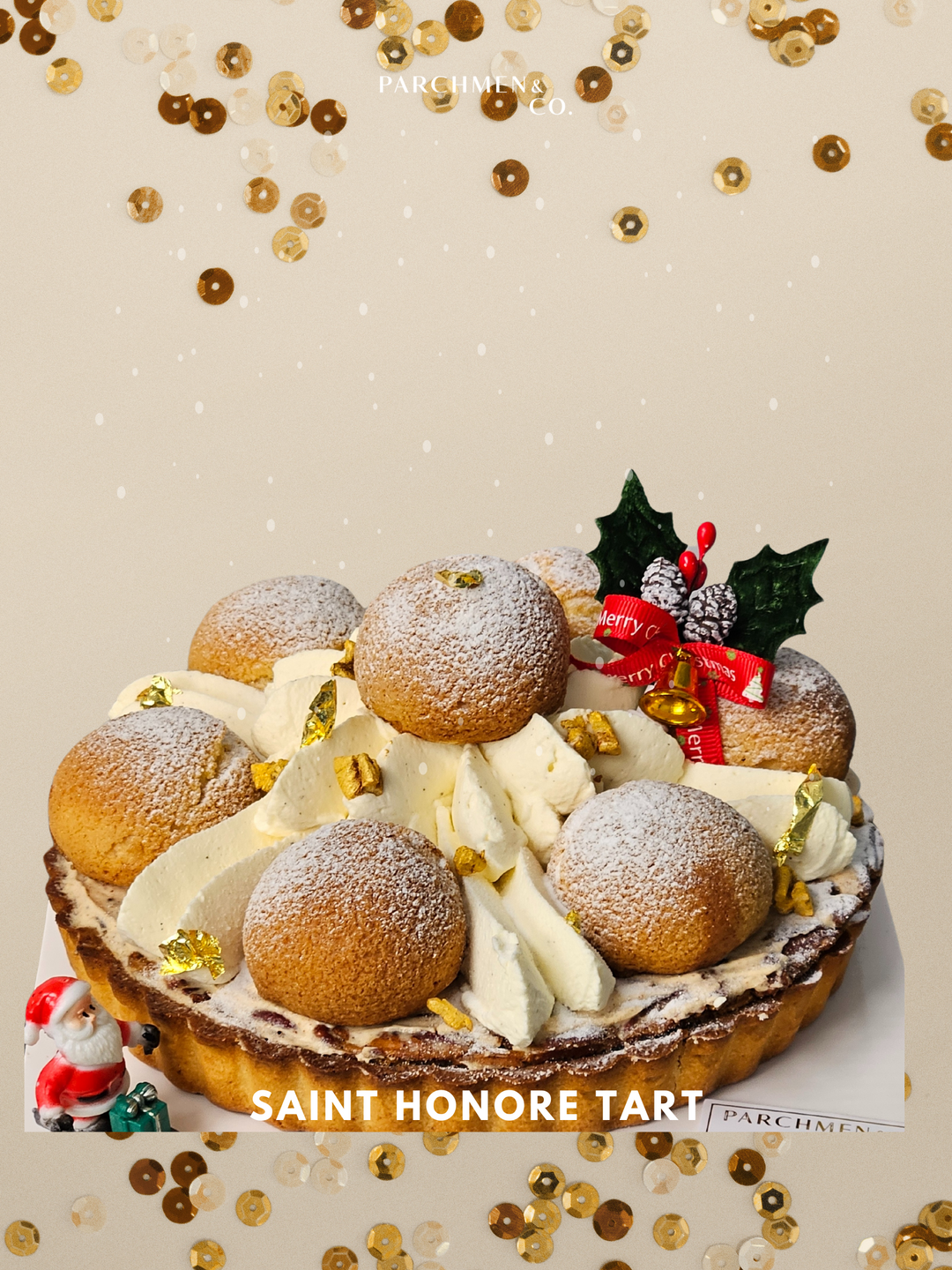 Saint Honore Pecan Tart