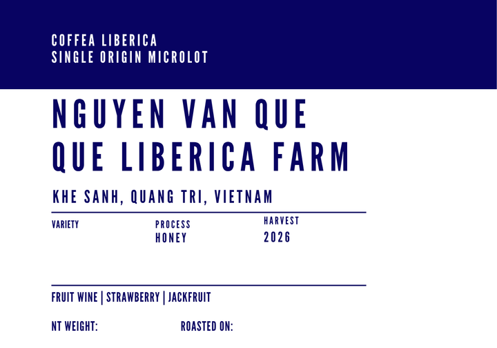 Vietnam Microlot Liberica - Nguyen Van Que Liberica Farm