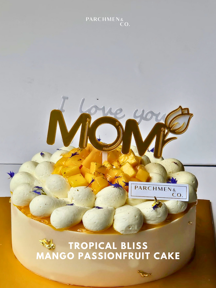 Tropical Bliss Mango Passion Cake