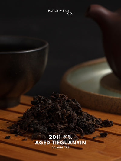 2011 Wang Family "Old Metal" Aged Tie Guan Yin "王说"老铁