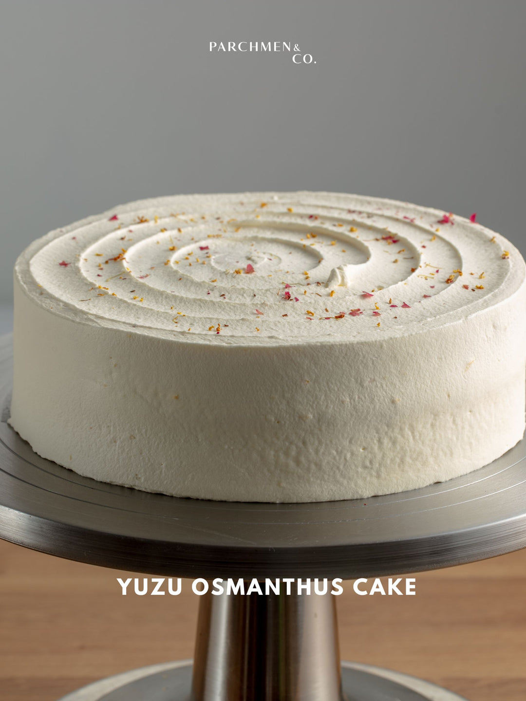 Yuzu Osmanthus Cake