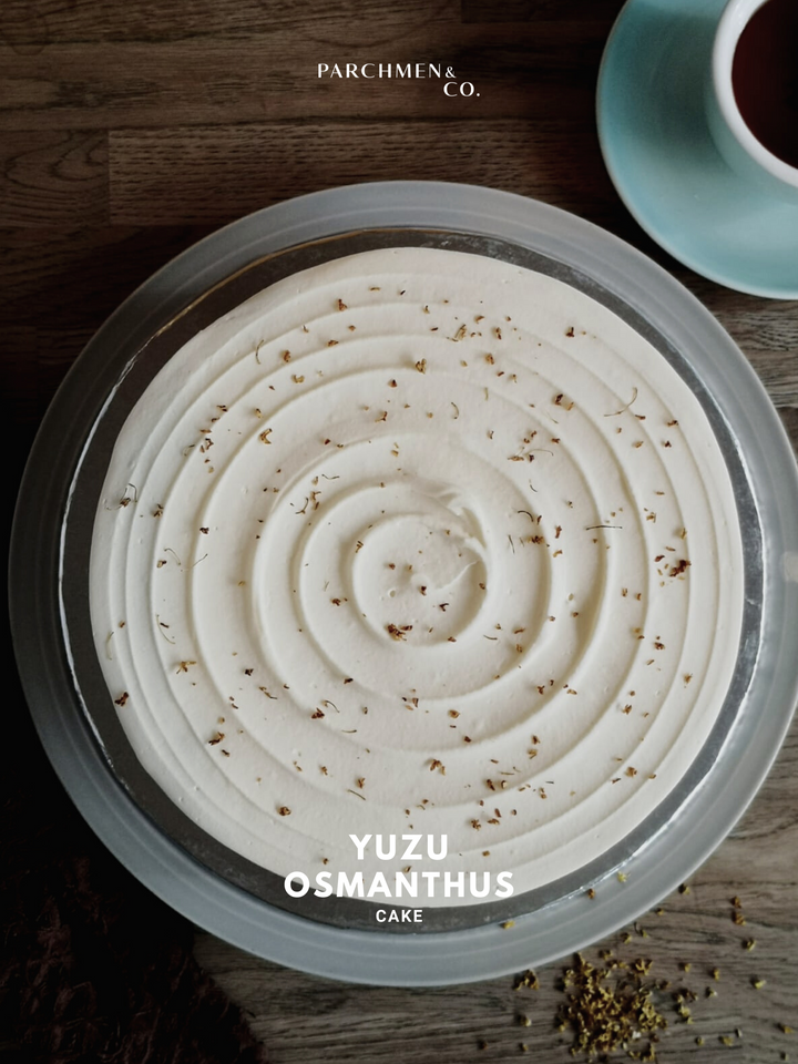 Yuzu Osmanthus Cake