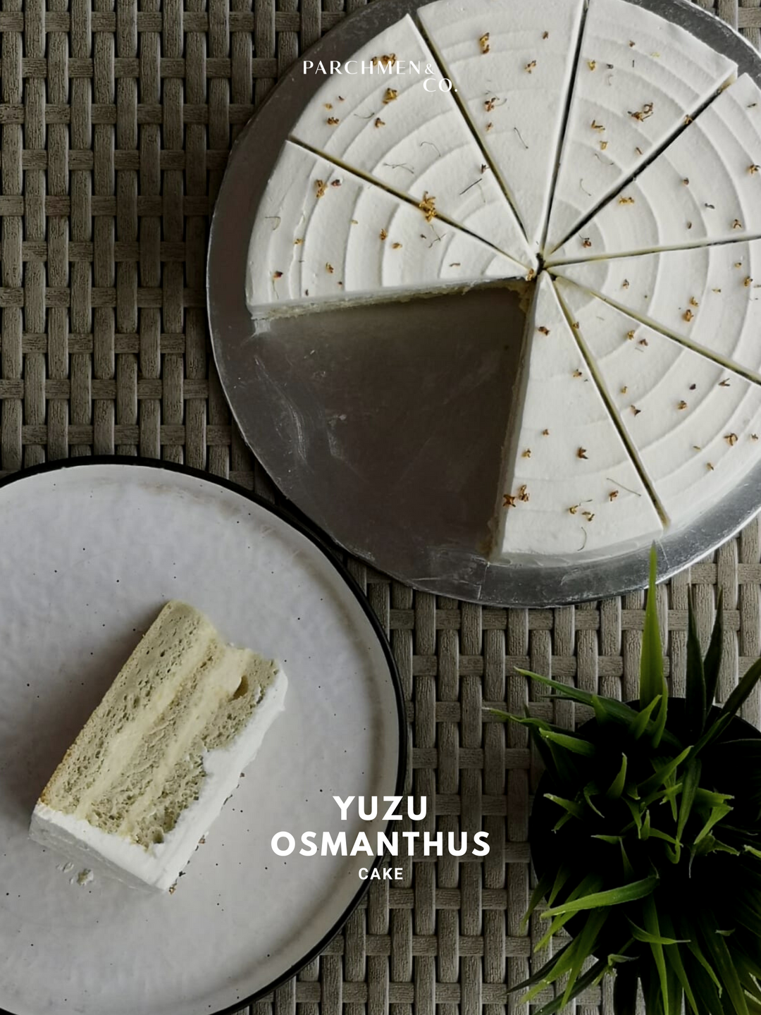 Yuzu Osmanthus Cake