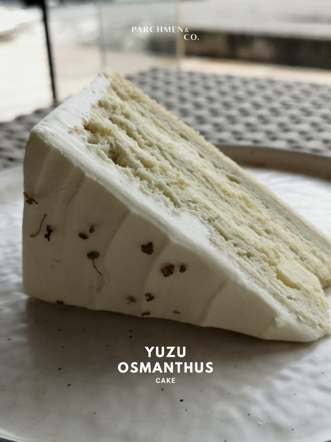 Yuzu Osmanthus Cake