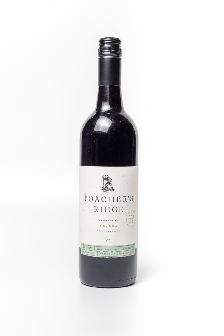 Poacher's Ridge Shiraz 2015