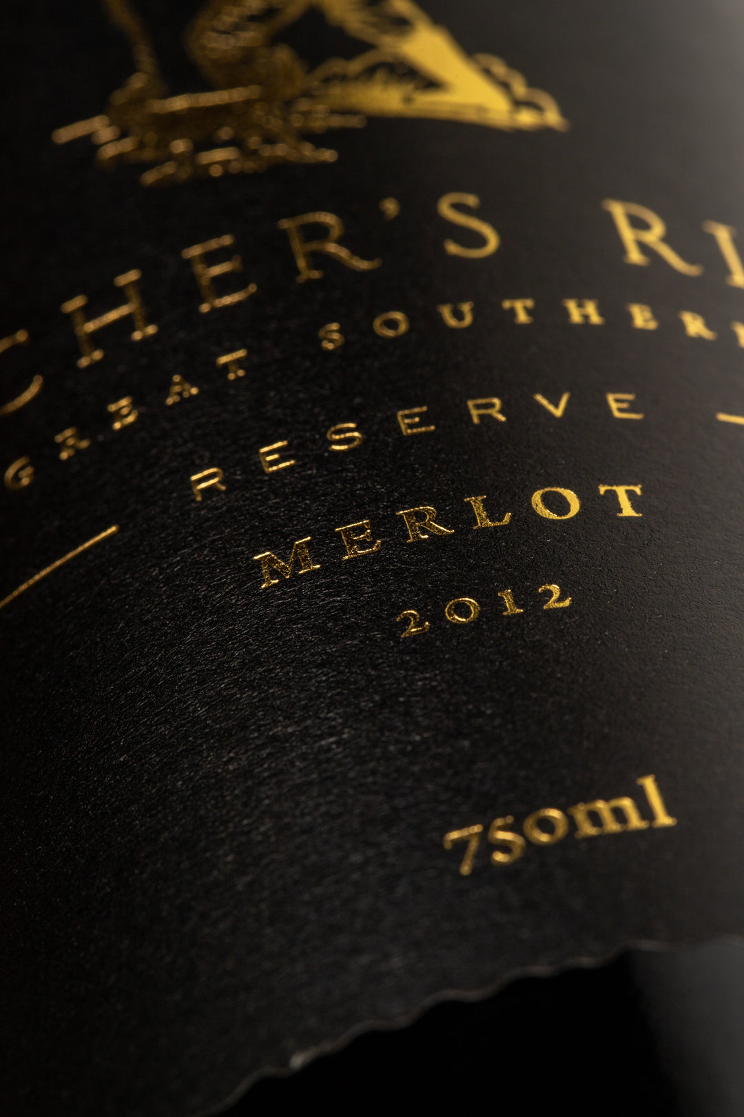 Poacher's Ridge Reserve Merlot 2012