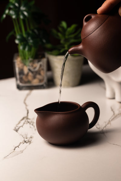 Zisha Tea Pot "Authority" (Qin Quan Hu) 秦权壶