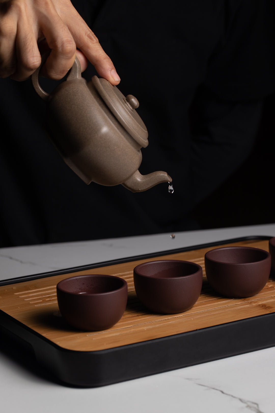Zisha Tea Pot "Hexagon" (Liu Fang Hu) 六方壶