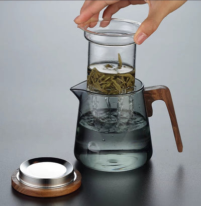Parchmen Glass Tea Pot Set